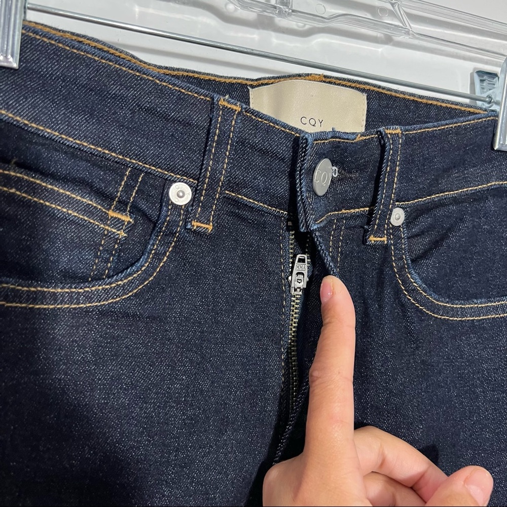 New Cqy Palme High Rise Jeans Clarity Wash Size 24 Minimalist Casual Effortless View 5